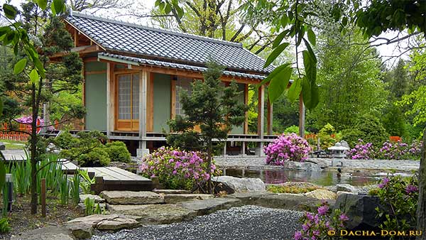 японский дом для чайной церемонии